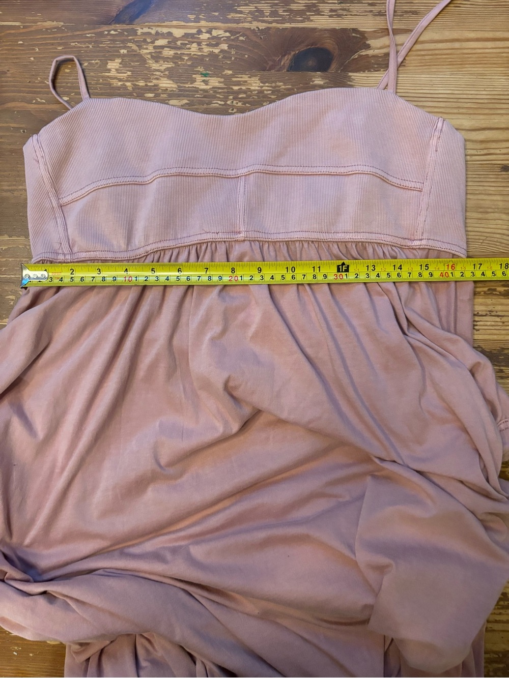Daily Practise by Anthropologie blush colored dress. NWT. Large - Picture 15 of 15